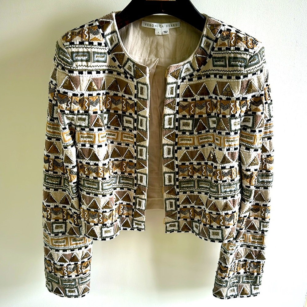 Veronica Beard embroidery jacket